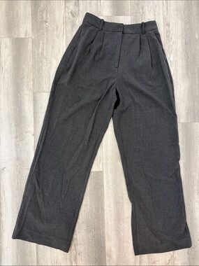Abercrombie - Curve Love Brushed Sloane Pants - Dark Grey - 29 Long